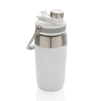 Vacuum Stainless Steel Bottle with Dual Lid