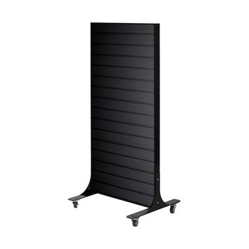 Mobile FlexiSlot® Slatwall Display "Style Black"