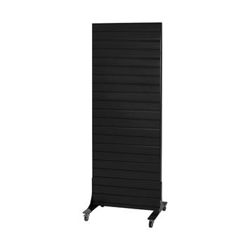 Mobile FlexiSlot® Slatwall Display "Style Black"