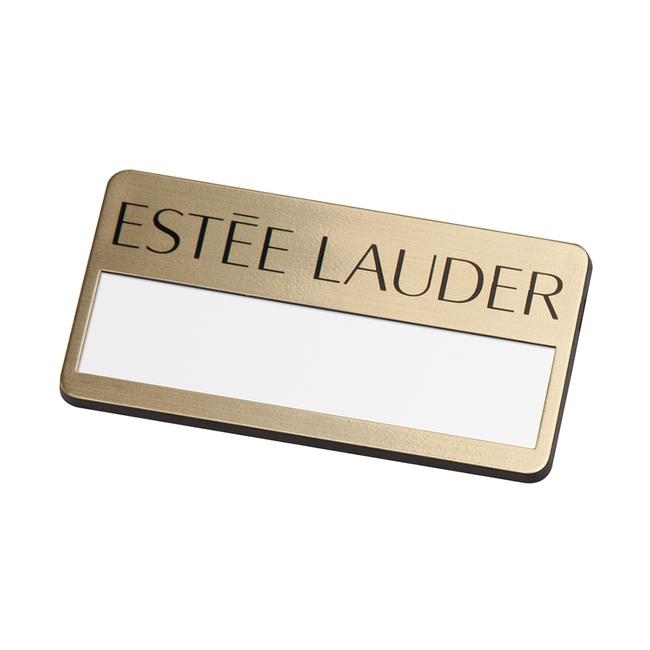 Name Badge Basic Gold 34 Shop Online Now Vkf Renzel Uk