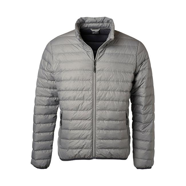 Mens silver hot sale down jacket