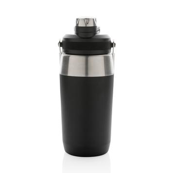 Vacuum Stainless Steel Bottle with Dual Lid