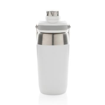 Vacuum Stainless Steel Bottle with Dual Lid