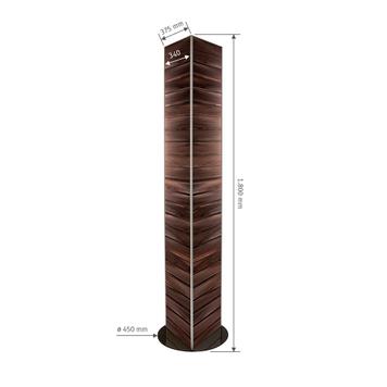 FlexiSlot® Slatwall Tower "Triflex"