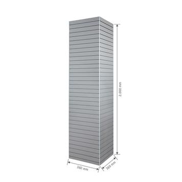 FlexiSlot® Slatwall Tower "York" Pillar Cover