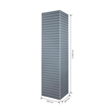 FlexiSlot® Slatwall Tower "York" Pillar Cover