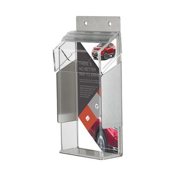 Wall-Mounted Leaflet Dispenser "Nil II" for Outdoor Use