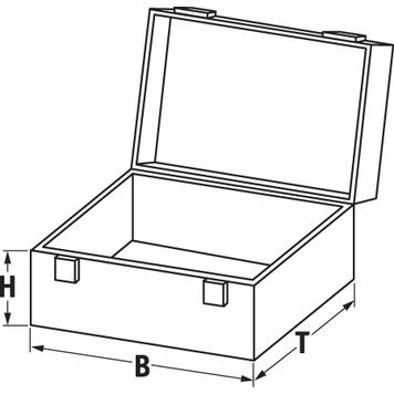 Aluminium Case "Topstar" with Patterned Foam