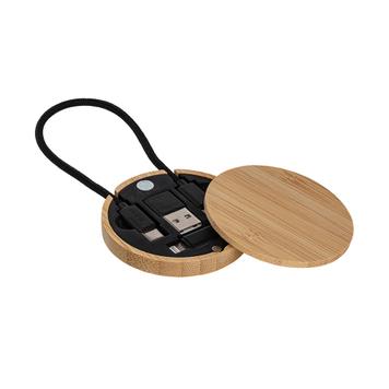 4-in-1 Charging Cable "ReevesConvertics Bamboo Evo"