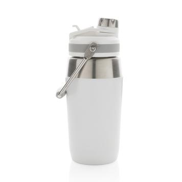 Vacuum Stainless Steel Bottle with Dual Lid