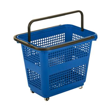 Roller Grocery Basket with Wheels - 32 litres or 54 litres