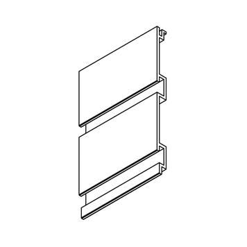 FlexiSlot® Slatwall Profile in custom length