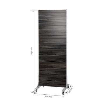 Mobile FlexiSlot® Slatwall Display "Style"