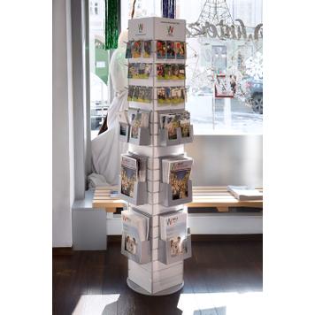 Rotatable FlexiSlot® Slatwall Presentation Tower "York"