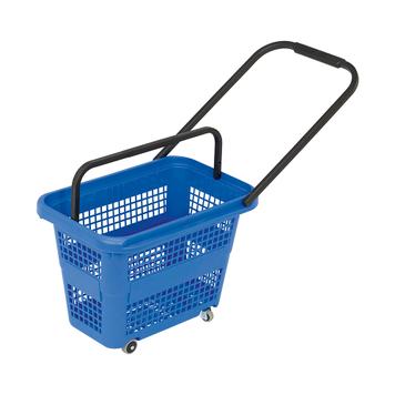 Roller Grocery Basket with Wheels - 32 litres or 54 litres