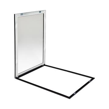 Plastic Window Frame System "Eco", 17 mm profile