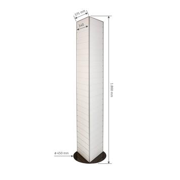 FlexiSlot® Slatwall Tower "Triflex"